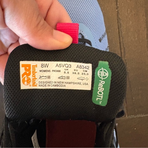 Timberland PRO Setra Mid Composite Safety Toe Work Boots‎ Size 8 - Picture 10 of 11